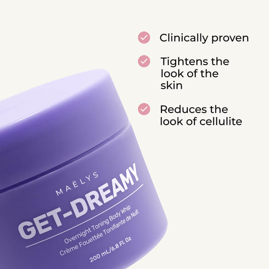 MAËLYS GET-DREAMY Clinically Proven Overnight Toning Whip for Loose Skin - With Milk Thistle Body Care Moisturizers